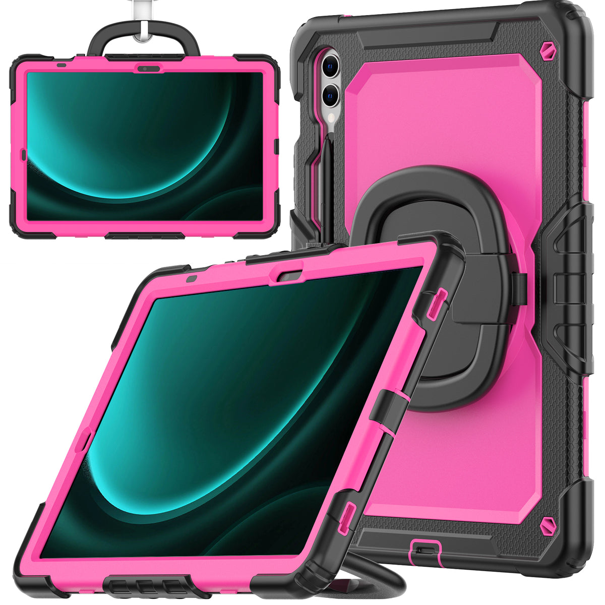 SEYMAC Galaxy Tab S9 FE+ 12.4 Inch Case (2023)-Silicone-G Series-SEYMAC