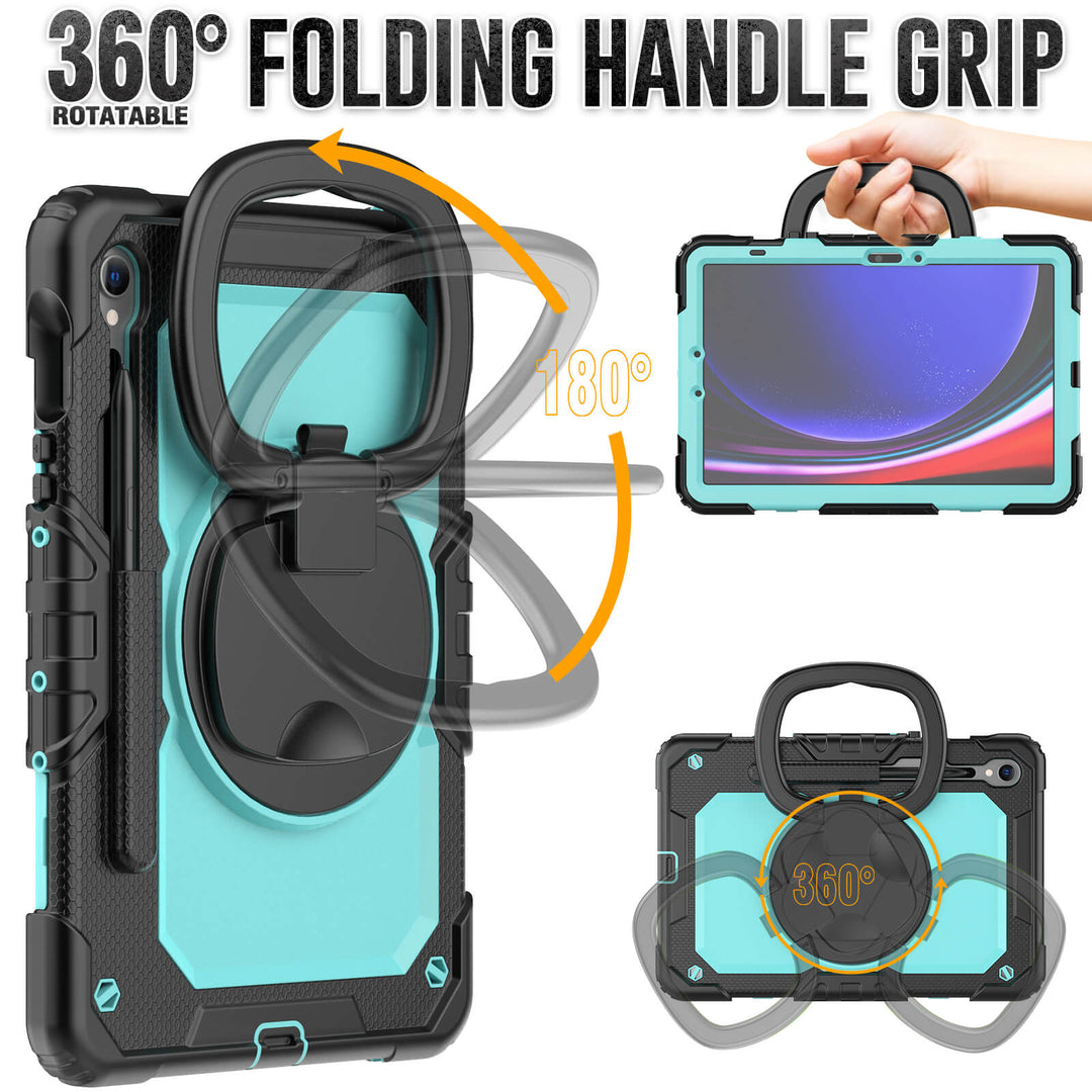 SEYMAC Case for Galaxy Tab S9 | FORT-G PRO#color_skyblue