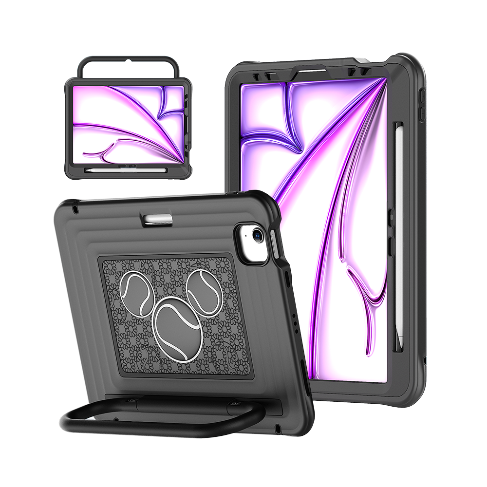 Kids Tablet Case for iPad Air 11-inch (M2/M3/M4), Black - t4option0_5