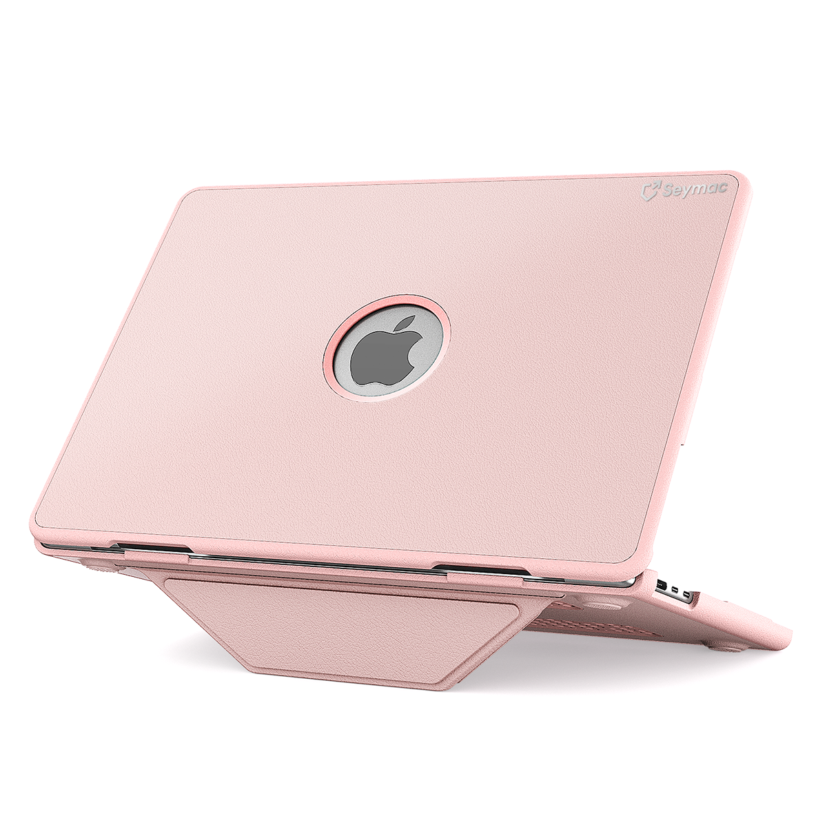 SEYMAC Macbook Air 13-inch (M4, 2025) Case-Leather Series-Pink