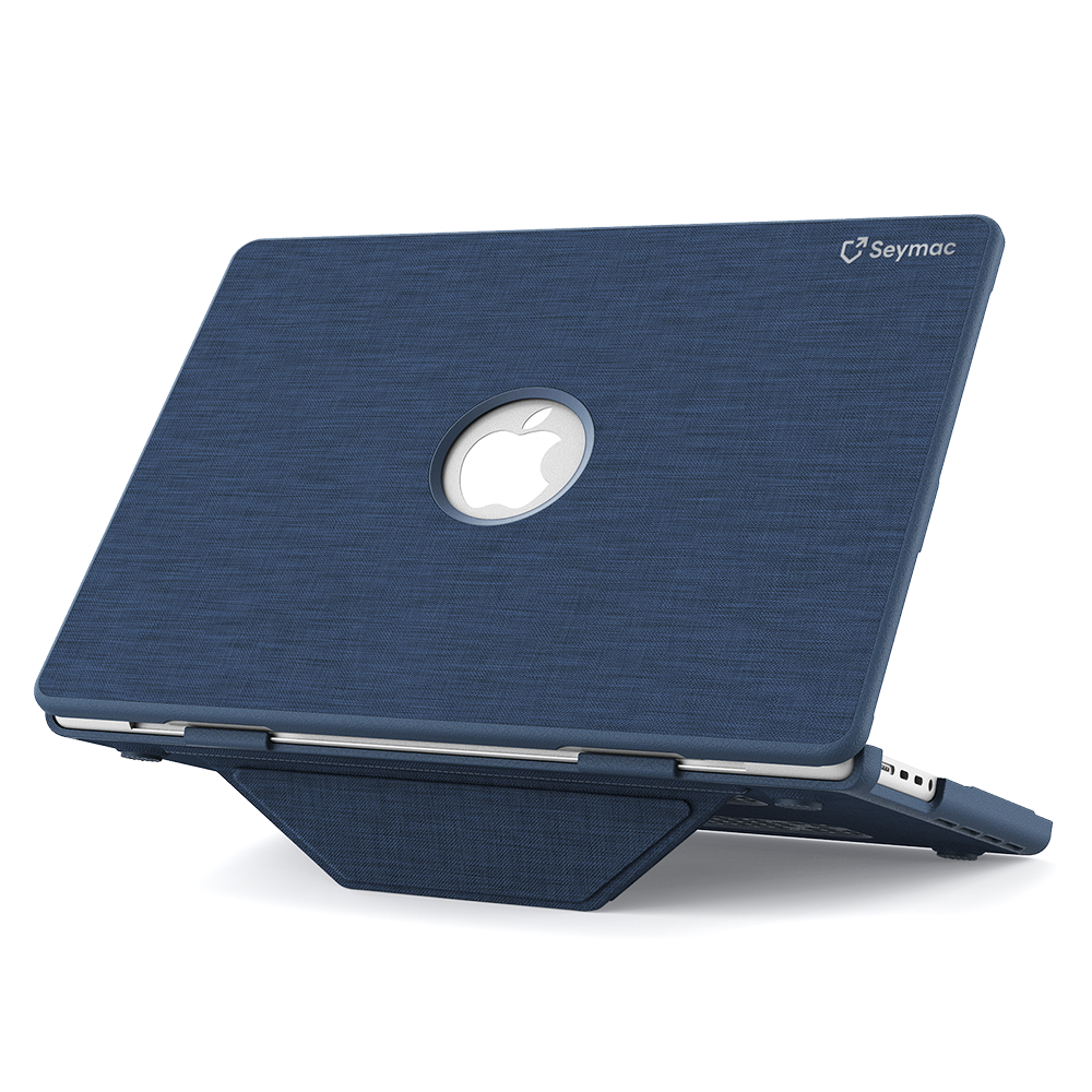 Seymac MacBook Pro 14 Inch Case (2021-2024)-Fabric Series 2.0-Navy
