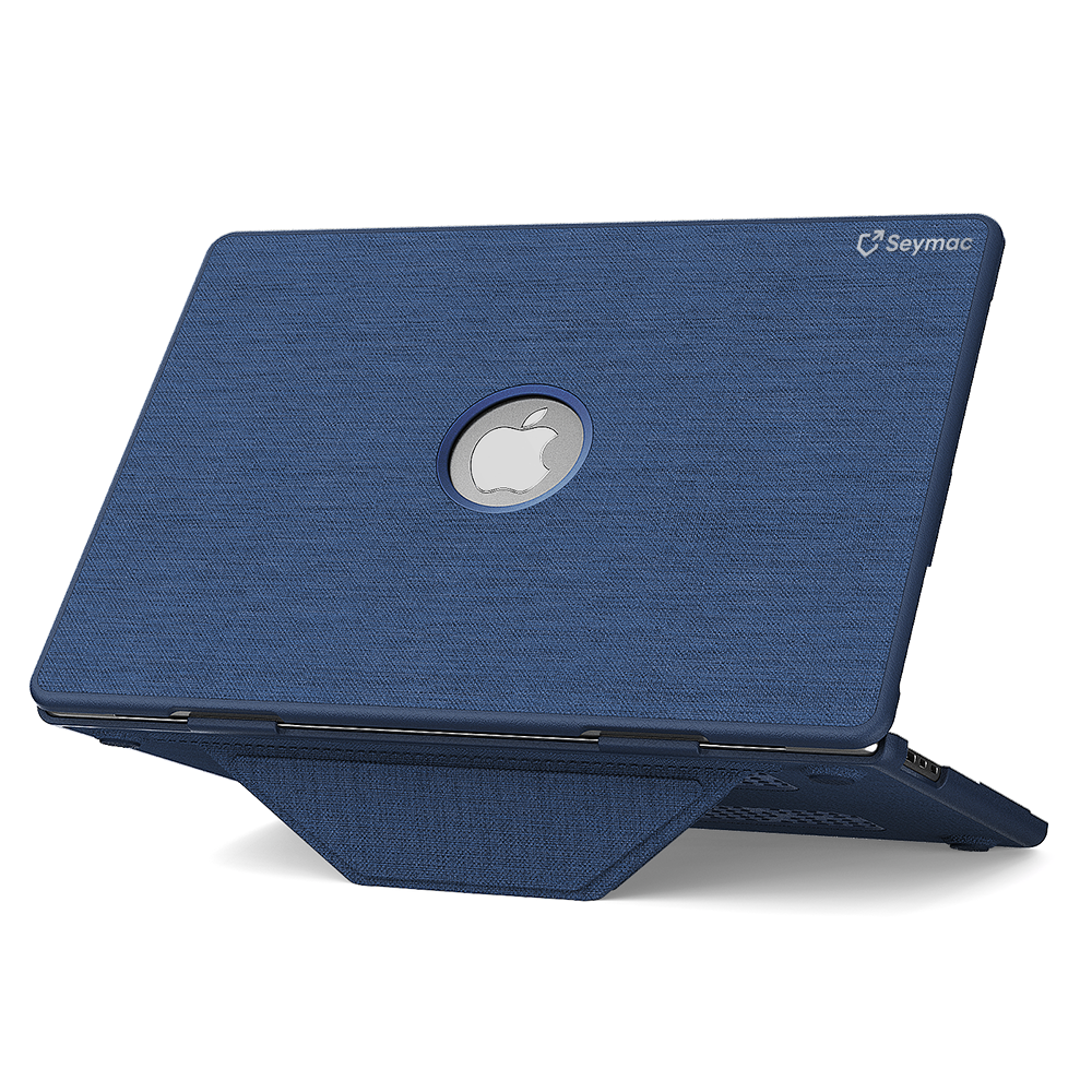 SEYMAC Macbook Air 15-inch (M4, 2025) Case-Fabric Series 2.0-Navy