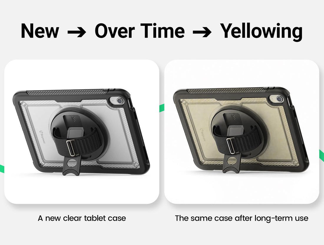 Why Is My Tablet Case Turning Yellow?