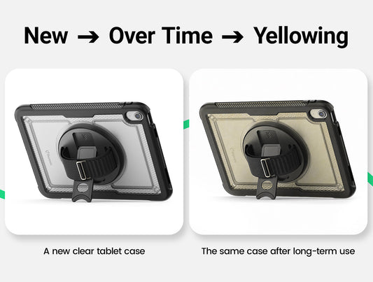 Why Is My Tablet Case Turning Yellow?