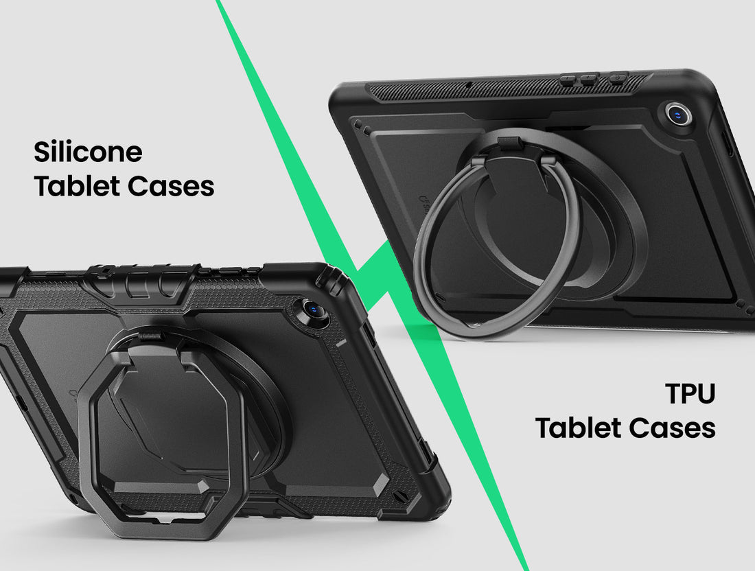 Silicone vs TPU Tablet Cases: What’s the Difference?