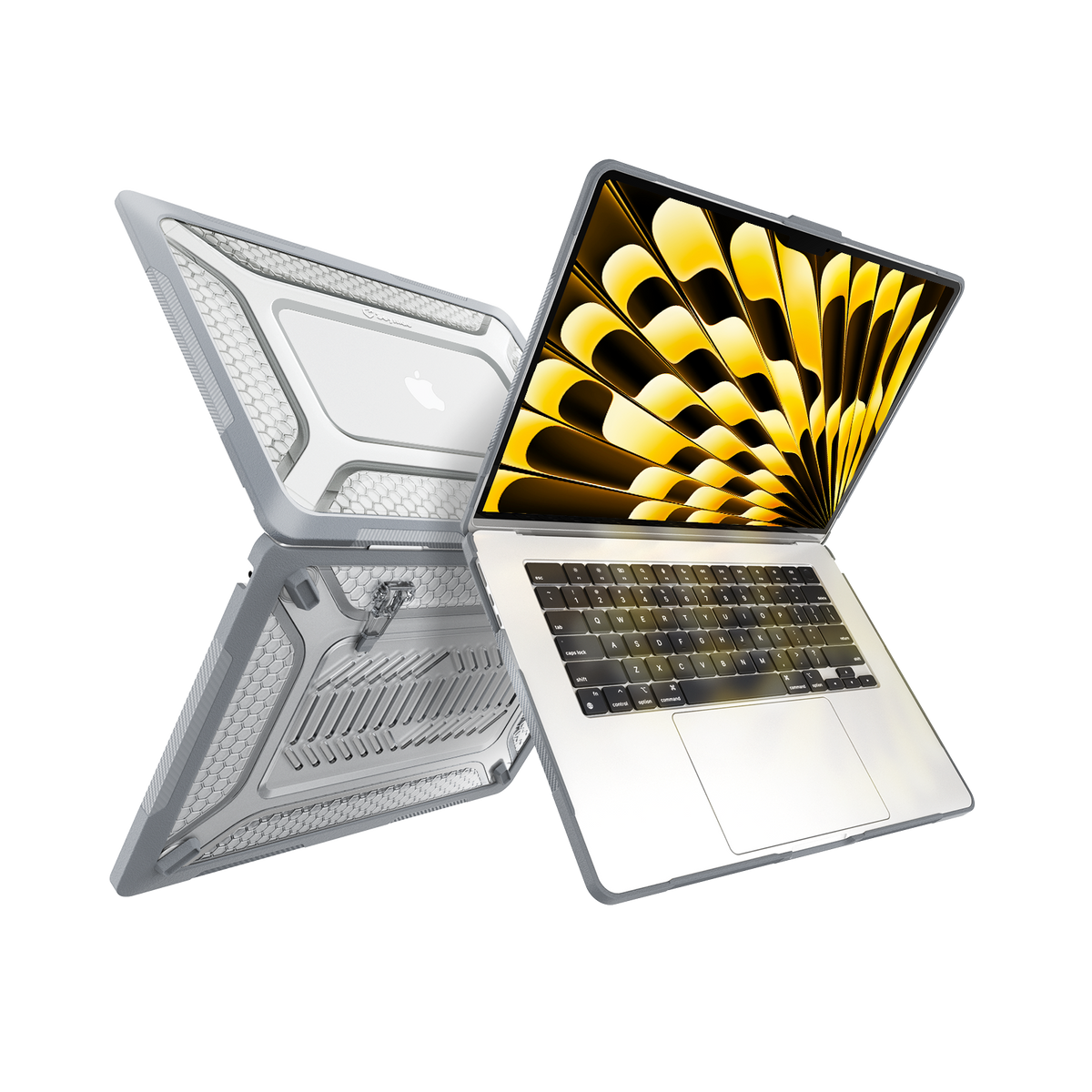 SEYMAC Macbook Air 15-inch (M4, 2025) Case-Honeycomb Series-SEYMAC
