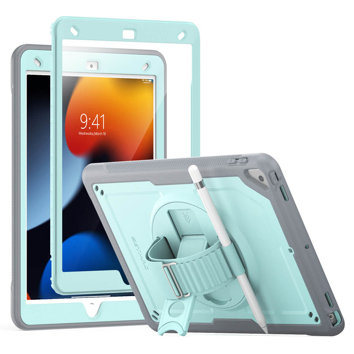 iPad 7th/8th/9th Gen 10.2 inch Case | HEX SHIELD#color_turquoise-green