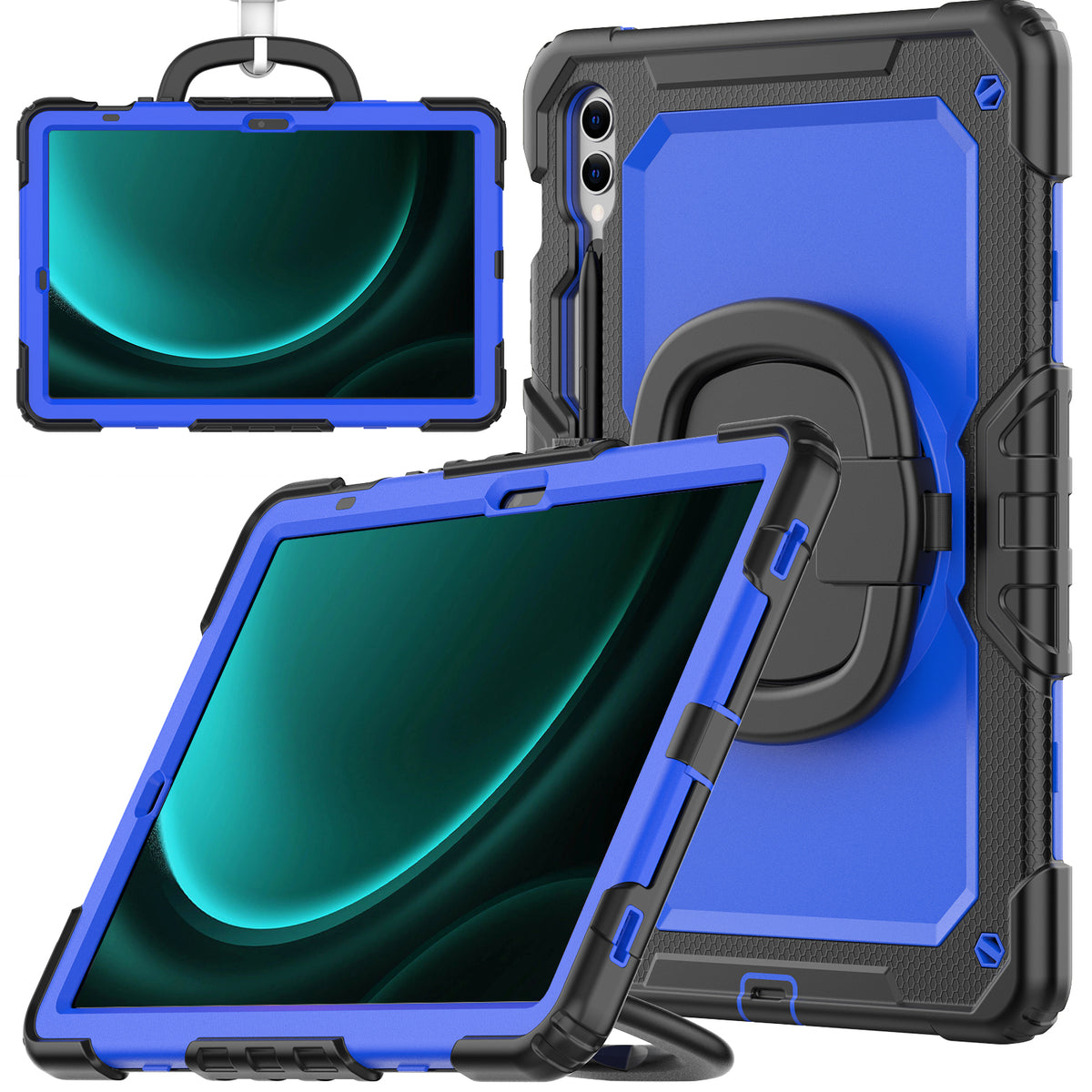 SEYMAC Galaxy Tab S9 FE+ 12.4 Inch Case (2023)-Silicone-G Series-SEYMAC