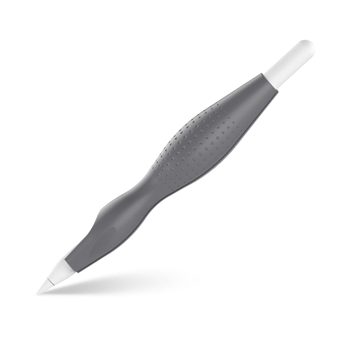 Pencil Grip for Apple Pencil 2nd, 1st, USB-C#color_gray