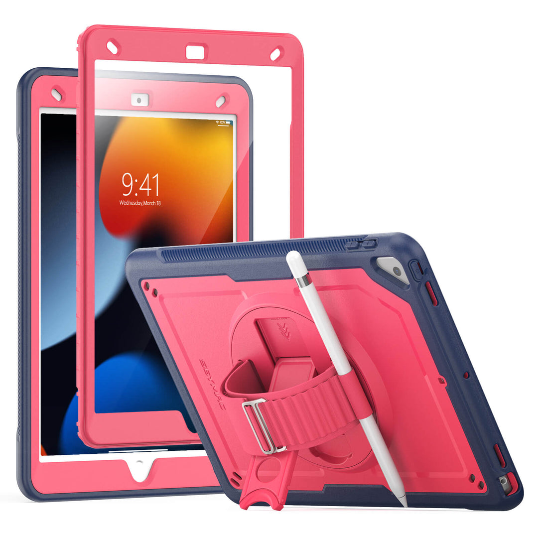 iPad 7th/8th/9th Gen 10.2 inch Case | HEX SHIELD#color_dark-coral