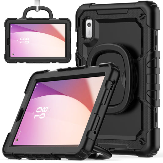 Seymac Lenovo Tab M9 9 Inch Case (2023) with 360° rotating handle grip and built-in screen protector.