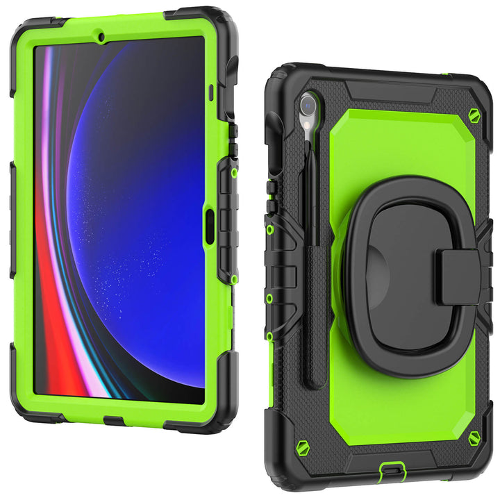 SEYMAC Case for Galaxy Tab S9 | FORT-G PRO#color_greenyellow