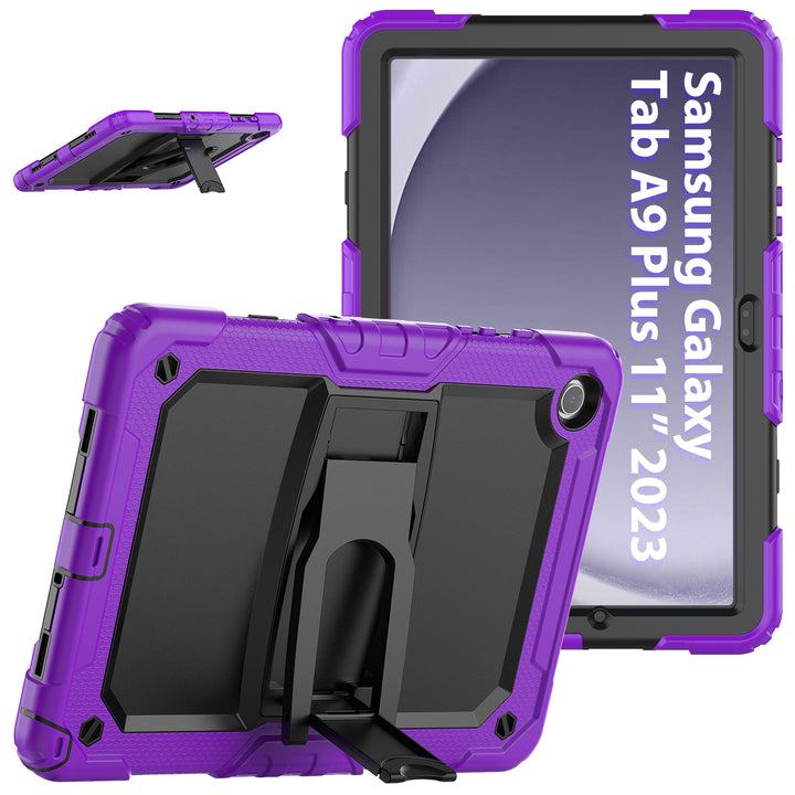 SEYMAC Galaxy Tab A9 Plus 11 Inch Case (2023)-Silicone-K Series-Purple