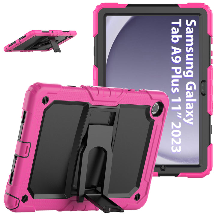 SEYMAC Galaxy Tab A9 Plus 11 Inch Case (2023)-Silicone-K Series-DeepPink