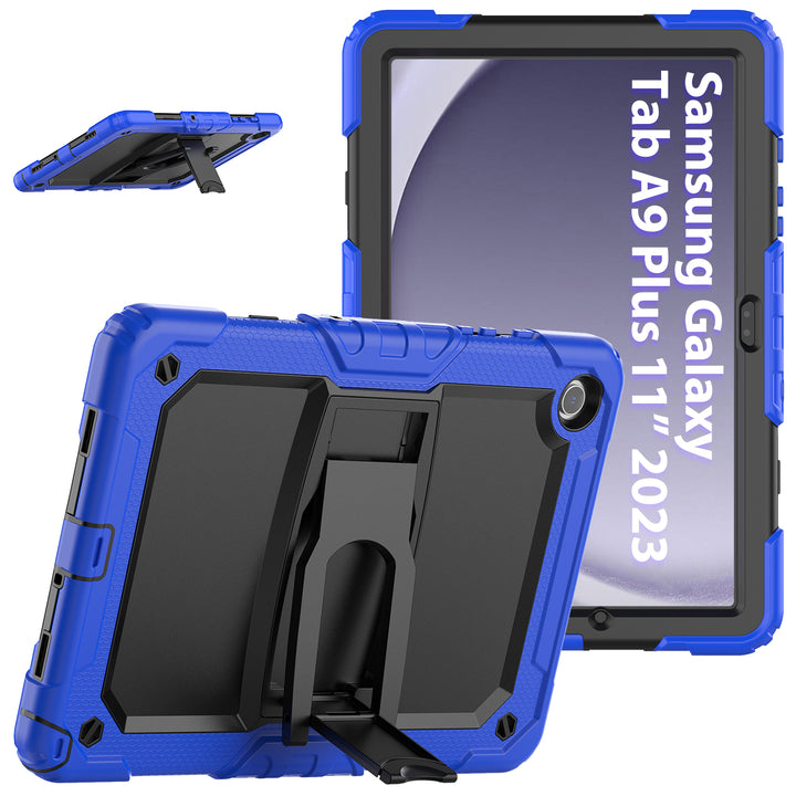SEYMAC Galaxy Tab A9 Plus 11 Inch Case (2023)-Silicone-K Series-Blue