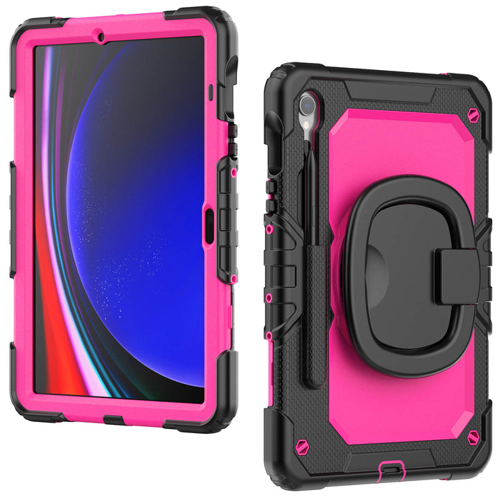 SEYMAC Case for Galaxy Tab S9 | FORT-G PRO#color_deeppink