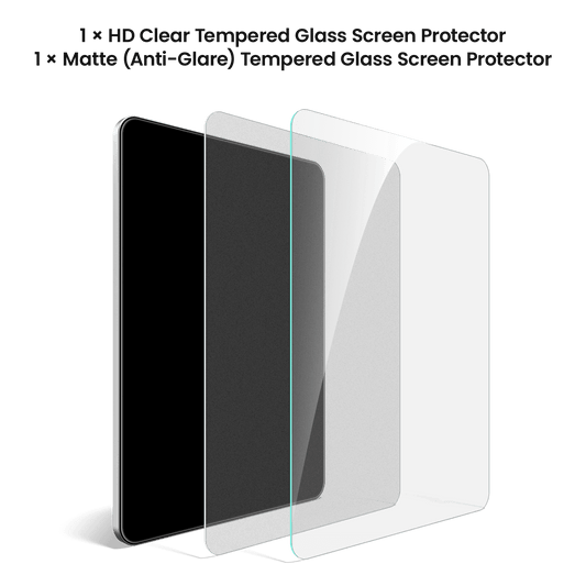 Tempered Glass Screen Protector Set