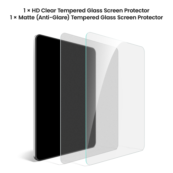 Tempered Glass Screen Protector Set