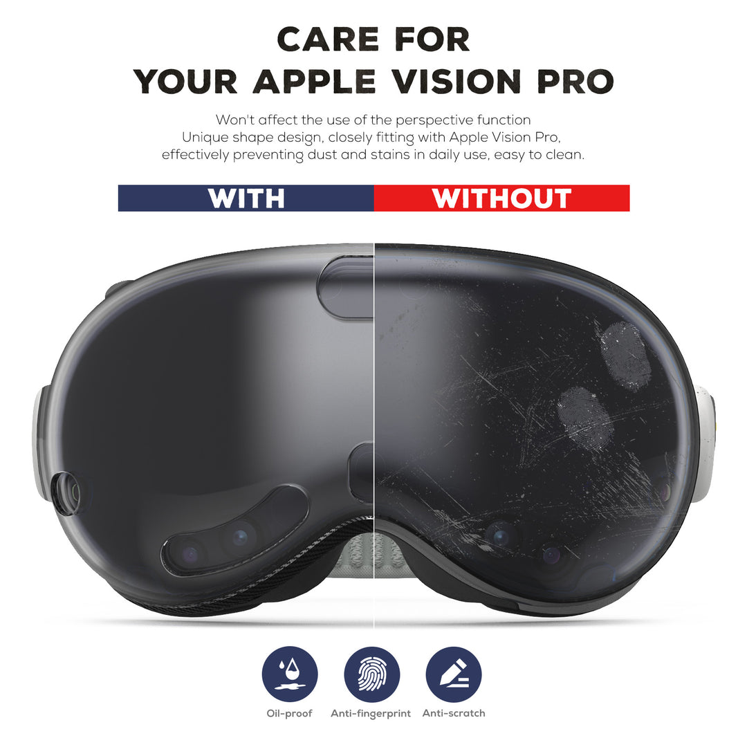 Protective Clear Lens Cover for Vision Pro | VM-PRO#color_black