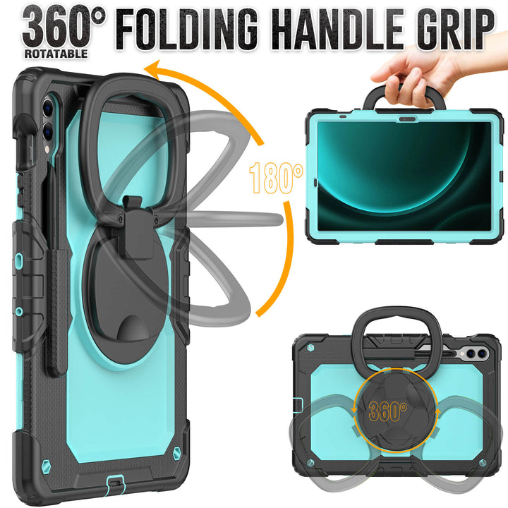 SEYMAC Case for Galaxy Tab S9 Plus | FORT-G PRO#color_skyblue