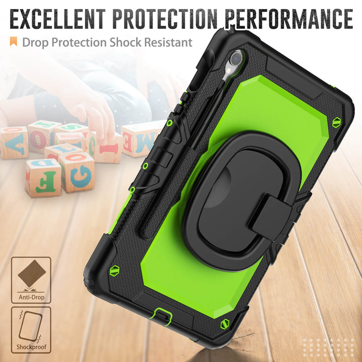 SEYMAC Case for Galaxy Tab S9 | FORT-G PRO#color_greenyellow