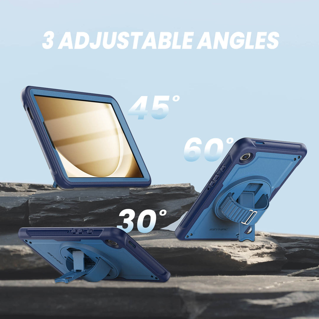 Galaxy Tab A9 8.7 inch Case | HEX SHIELD#color_navy-blue