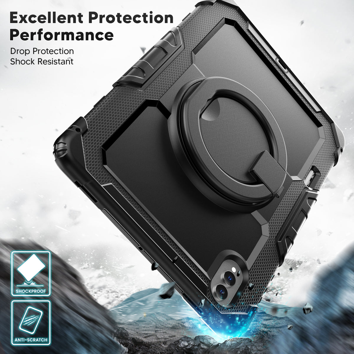 SEYMAC Galaxy Tab S11 Ultra 14.6 Inch Case (2025) with excellent drop protection and shock resistance.