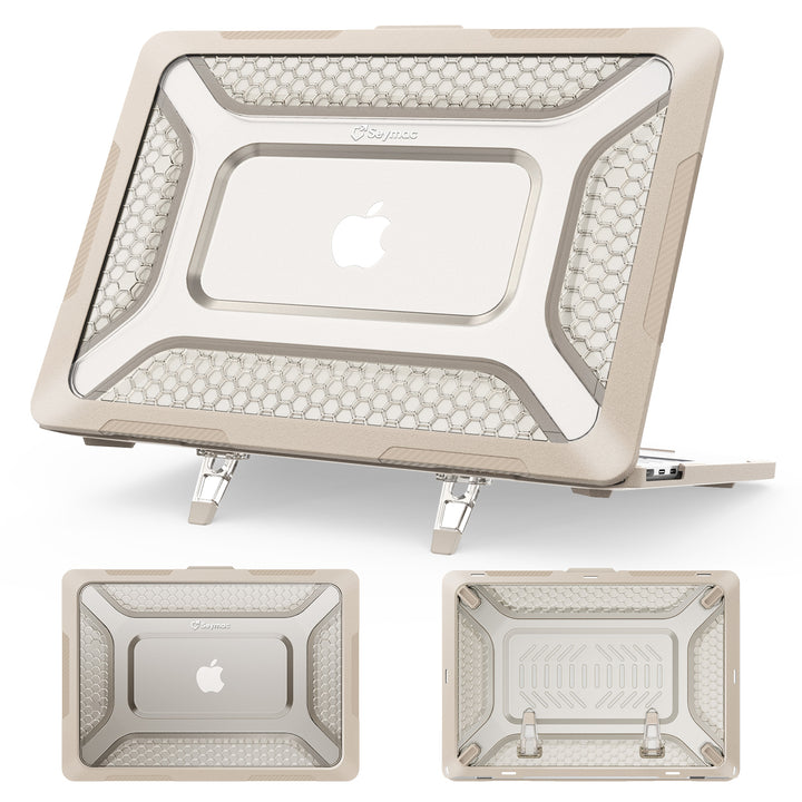 SEYMAC MacBook Air 13.6 Inch Case (2022/2024)-Honeycomb Series-SEYMAC