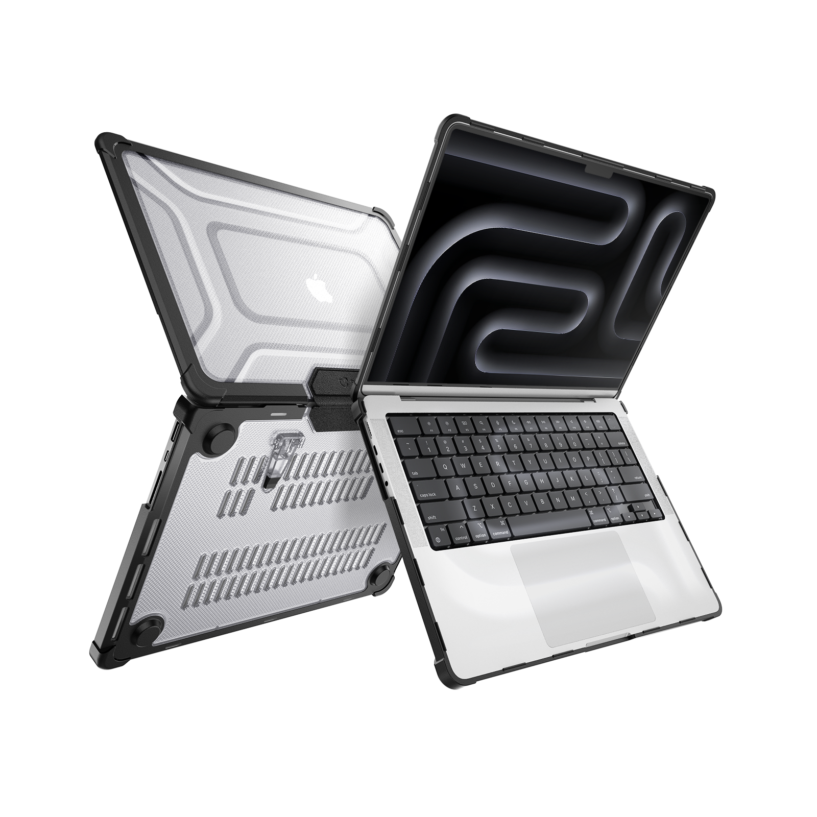 MacBook Pro 14-Inch M5/M4/M3/M2/M1 Stylish Case with Built-in Stand