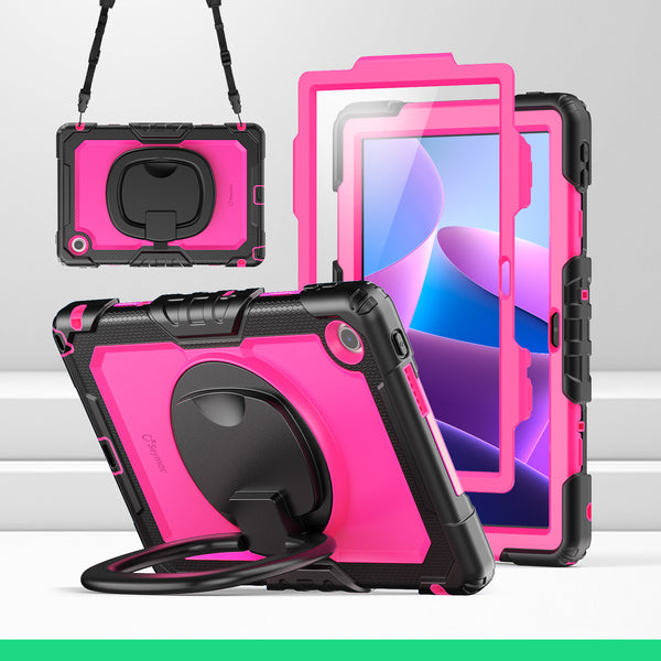 SEYMAC Lenovo Tab M10 HD 10.1 Inch Case (2025)-Silicone-G Series-DeepPink