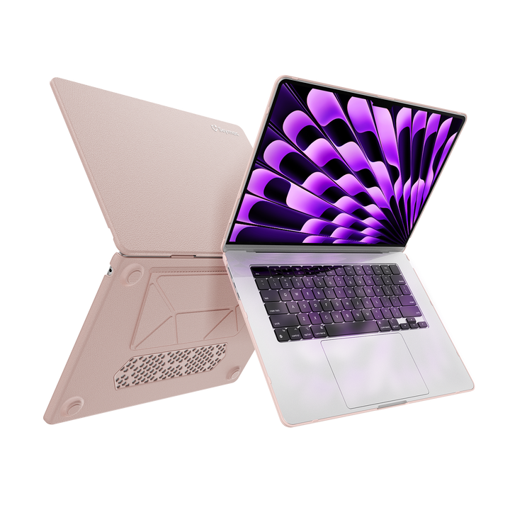 SEYMAC Macbook Air 15-inch (M4, 2025) Case-Leather Series-SEYMAC