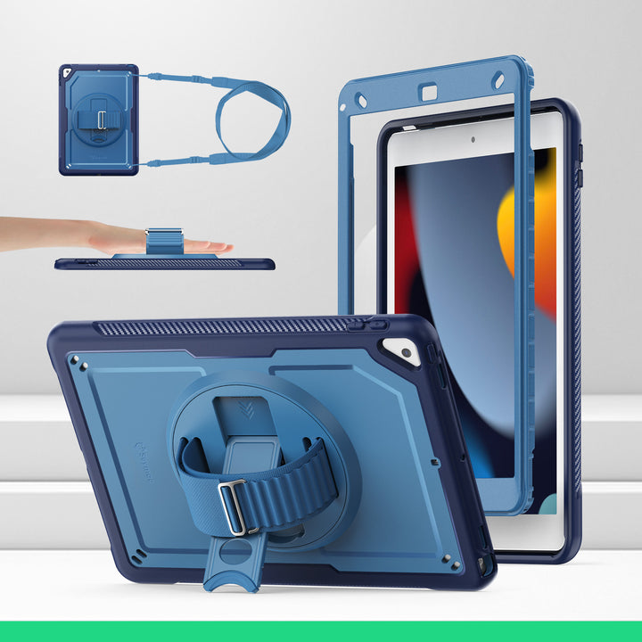 SEYMAC iPad Air 3rd Gen 10.5 Inch Case (2019)-TPU-S Series-Navy Blue-SEYMAC