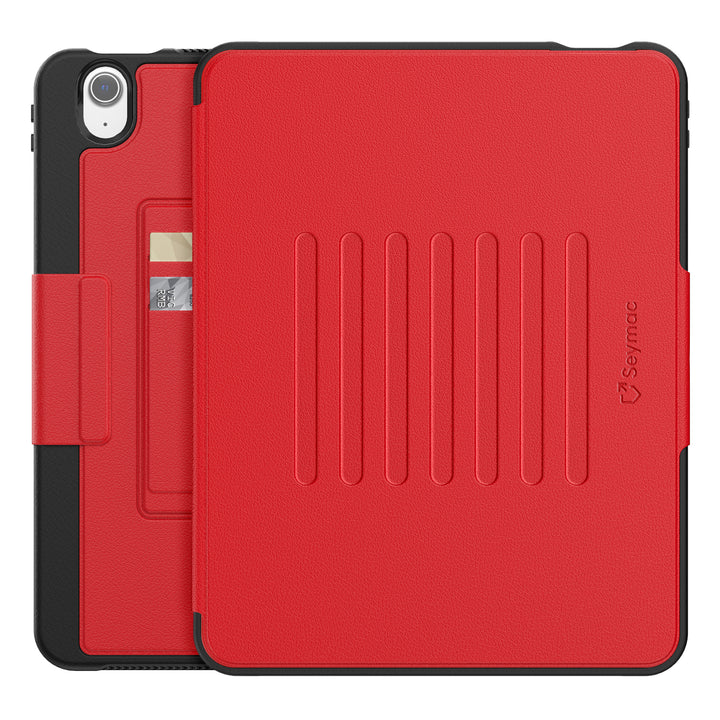 SEYMAC iPad Air 11 Inch Case (M2/M3) (2024/2025)-Leather-C Series-Black-SEYMAC