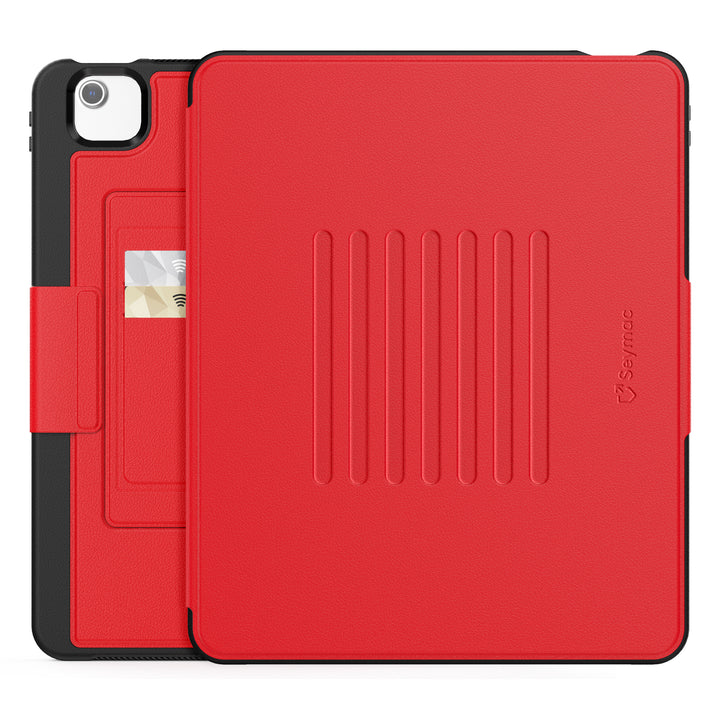 SEYMAC iPad Air 13 Inch Case (M2/M3) (2024/2025)-Leather-C Series-Black-SEYMAC