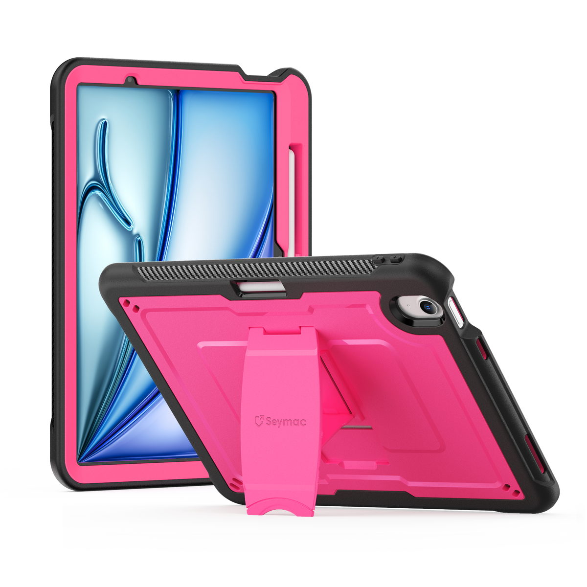 SEYMAC iPad Air 11 Inch Case (M2/M3) (2024/2025)-TPU-K Series-DeepPink