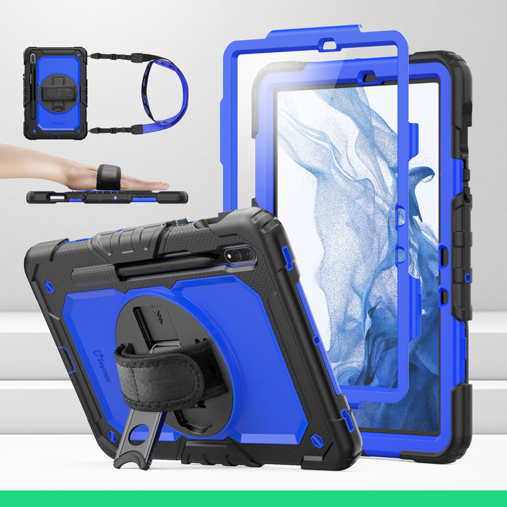 SEYMAC Galaxy Tab S7/S8 11 Inch Case (2020/2022)-Silicone-S Series-SEYMAC