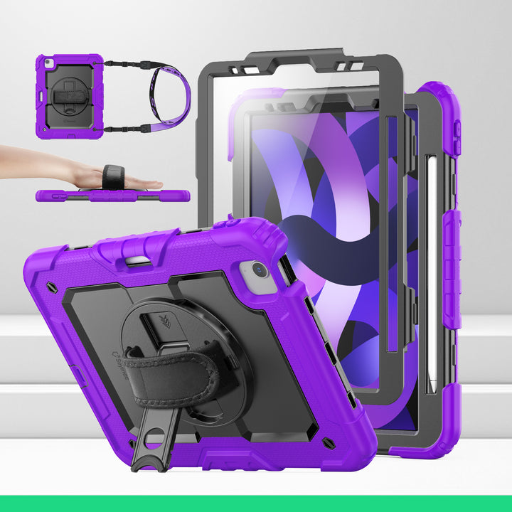SEYMAC iPad Air 4th/5th Gen 10.9 Inch Case (2020/2022)-Silicone-S Series-Purple-SEYMAC