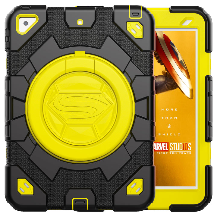 SEYMAC iPad 10.2 Inch Case (2019/2020/2021)-Hero-G Series-YellowBlack-SEYMAC