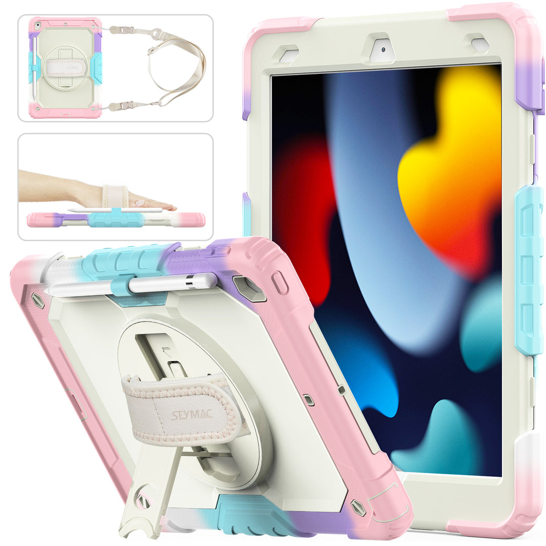 iPad 10.2-inch | FORT-S PRO - seymac#colour_rainbowpink