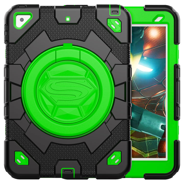 NEW | Rugged Case for iPad 7th/8th/9th Gen 10.2" | SHERO-G#colour_greenblack