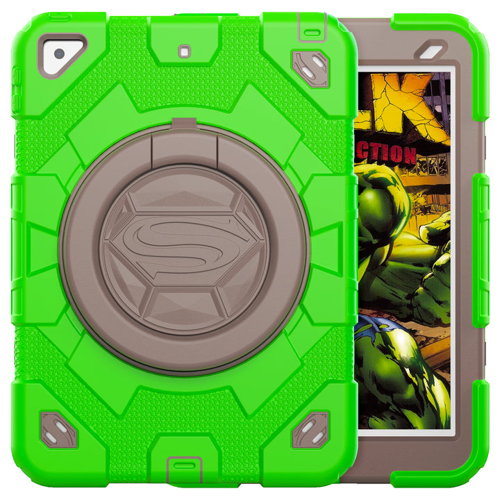 SEYMAC iPad 10.2 Inch Case (2019/2020/2021)-Hero-G Series-HeroGreen-SEYMAC