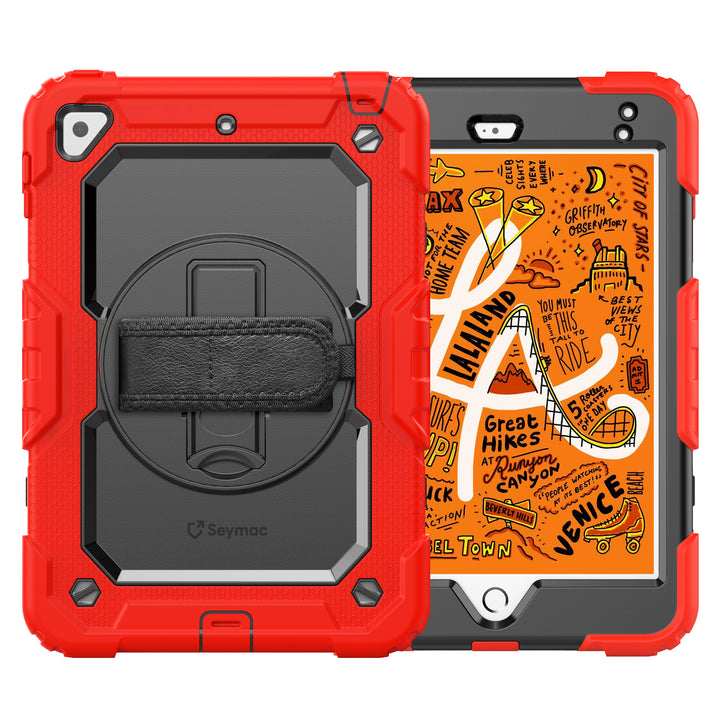 SEYMAC iPad Mini 4th/5th Gen 7.9 Inch Case (2015&2019)-Silicone-S Series-Black-SEYMAC