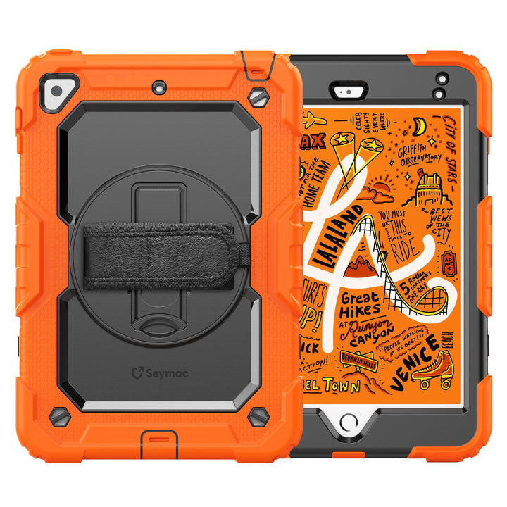 SEYMAC iPad Mini 4th/5th Gen 7.9 Inch Case (2015&2019)-Silicone-S Series-Black-SEYMAC