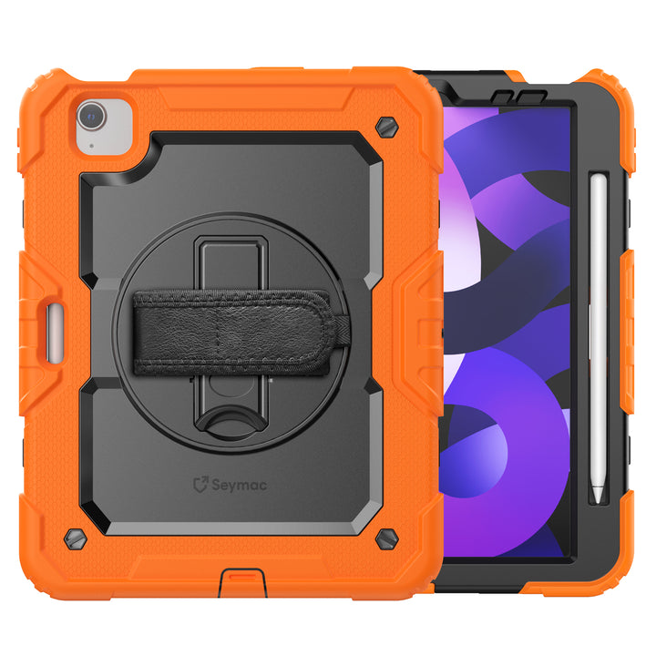 SEYMAC iPad Air 4th/5th Gen 10.9 Inch Case (2020/2022)-Silicone-S Series-Black-SEYMAC