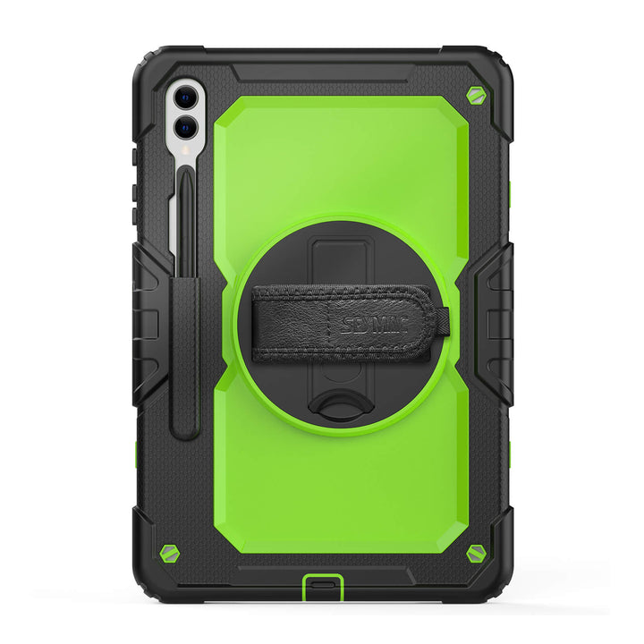SEYMAC Case for Galaxy Tab S9 Ultra | FORT-S PRO#colour_greenyellow