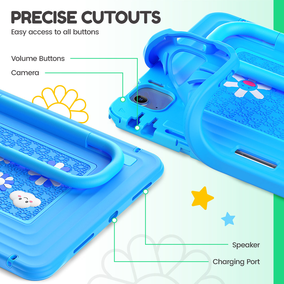 Kids Tablet Case for iPad Air 11-inch (M2/M3/M4),Highlighter Blue-t4option0_0