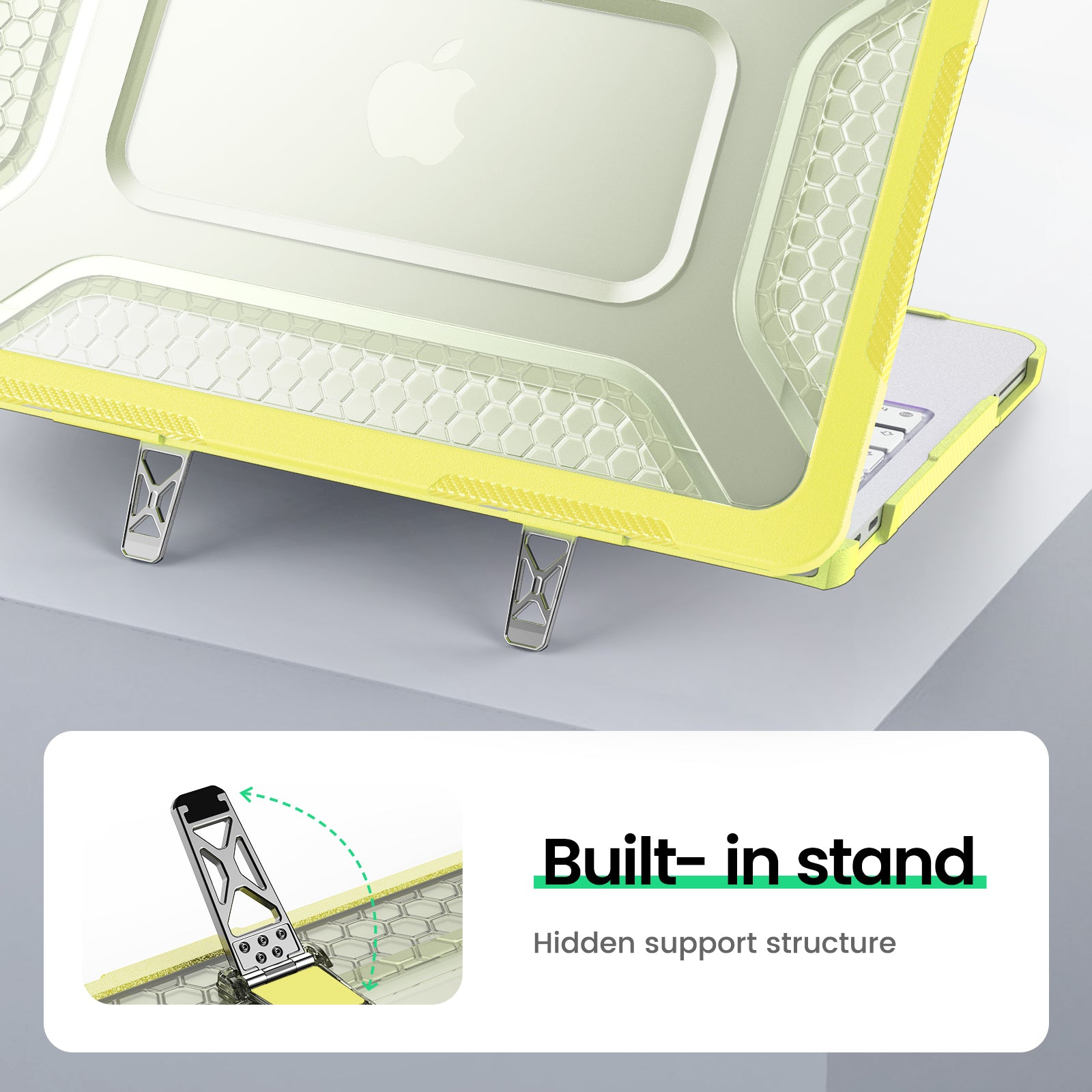 Macbook Neo 13-Inch Honeycomb Protection Case with Lightweight Design
