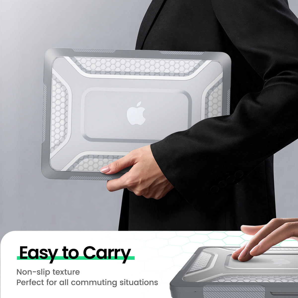 Macbook Neo 13-Inch Honeycomb Protection Case with Lightweight Design