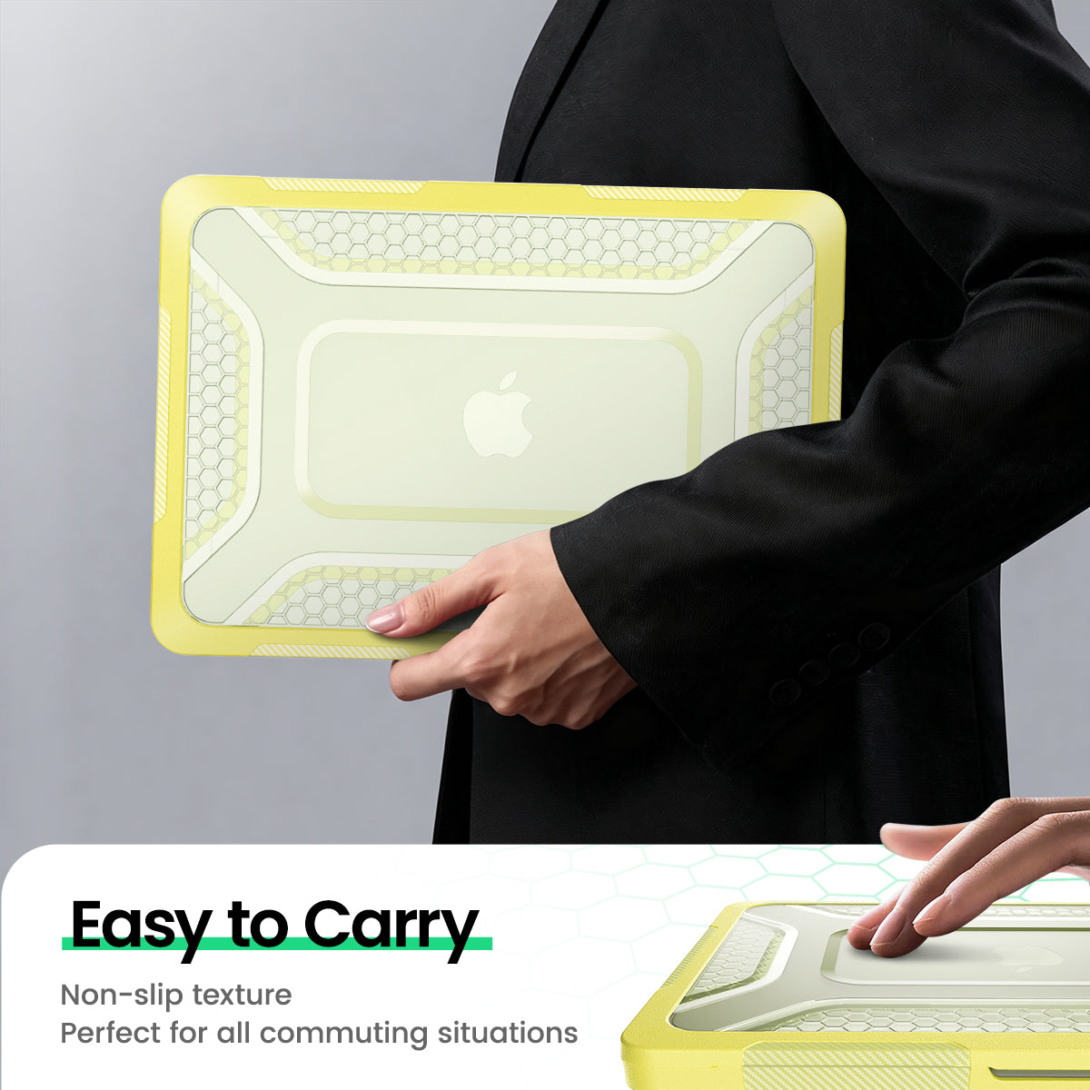Macbook Neo 13-Inch Honeycomb Protection Case with Lightweight Design