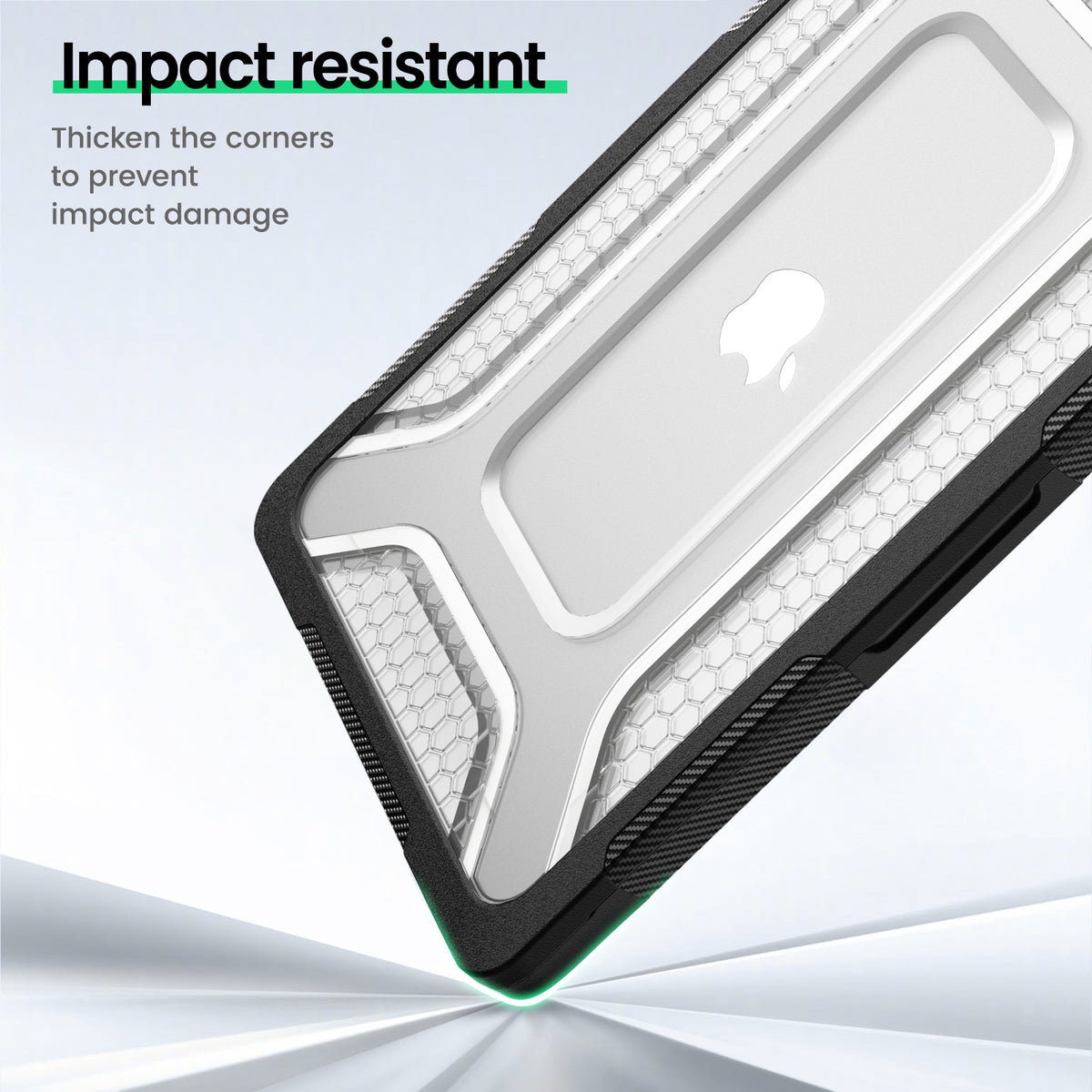 Macbook Neo 13-Inch Honeycomb Protection Case with Lightweight Design,Black-t4option0_0